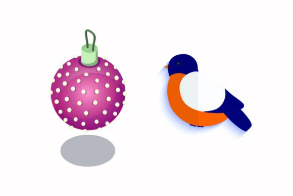 Christmas Decoration Ball Illustration