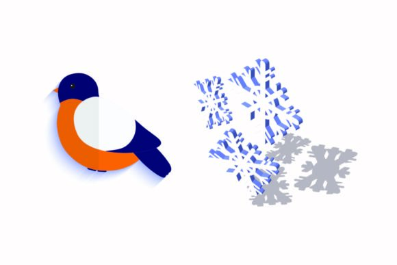 Christmas Decoration Snowflake Vectors