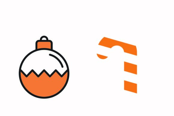 Christmas Flat Santa s Stick Vector