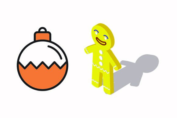 Christmas Gingerbread Illustrations