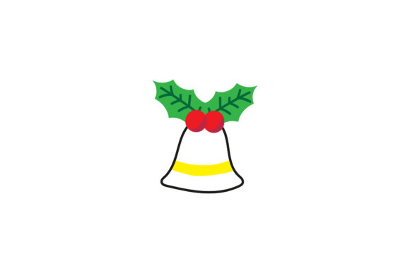 Christmas Jingle Bell Asset Illustration for Blog and Web Design