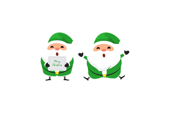 Christmas Santa Character Vector Set 25 Review for Embroidery Projects