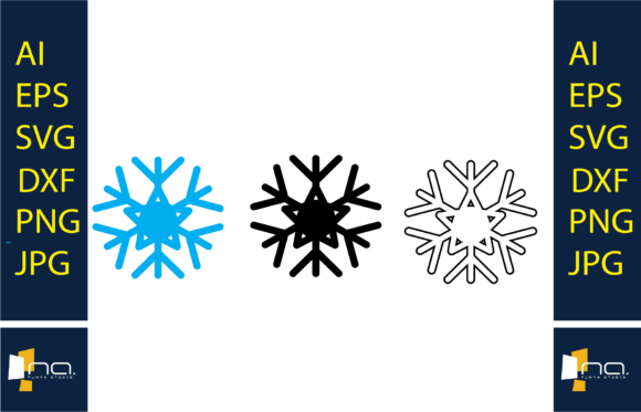 Christmas Snow Decoration Illustrations for Festive Design Projects