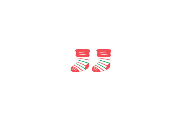 Christmas Stocking Asset Vectors for Illustrations