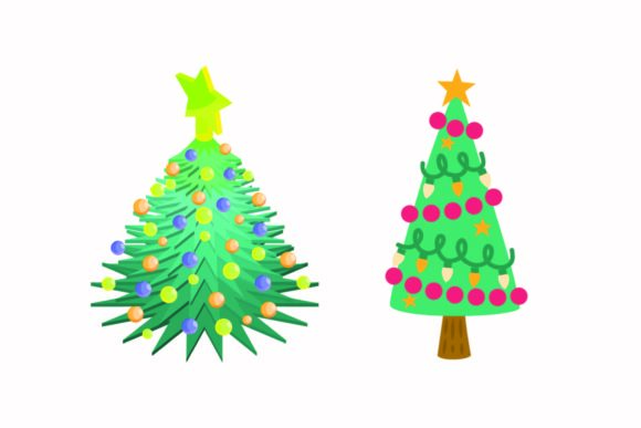 Christmas Tree Design Illustration