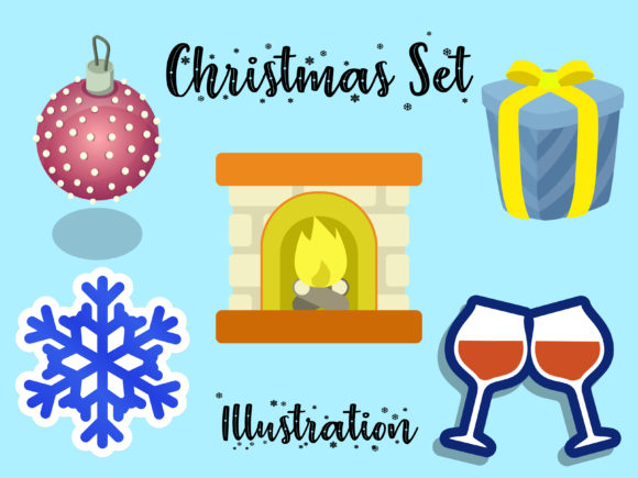 Christmas Vector Bundle Set for Kids 39 - Illustrations for Digital Sellers