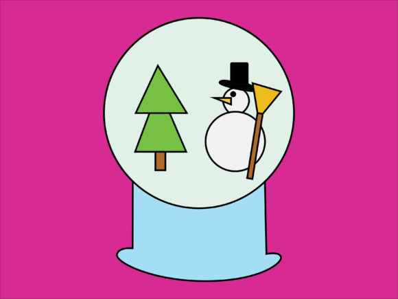 ILLUSTRATION CHRISTMAS BACKGROUND 6