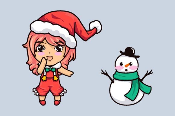 Merry Christmas Illustration Vector Review